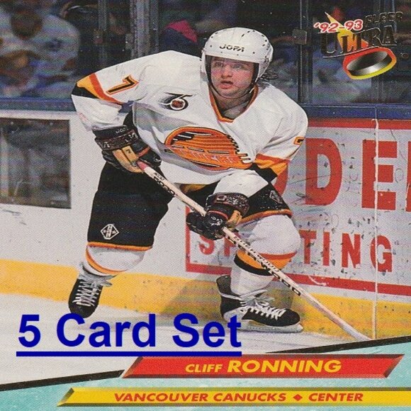 Cliff Ronning Hockey Card Collection - Picture 1 of 6